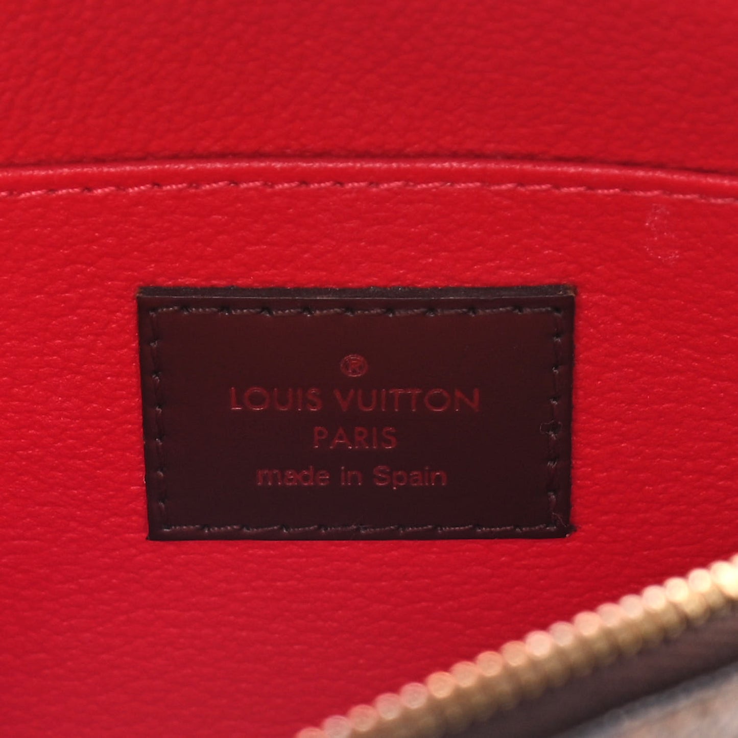 Damier Ebene Cosmetic Pouch