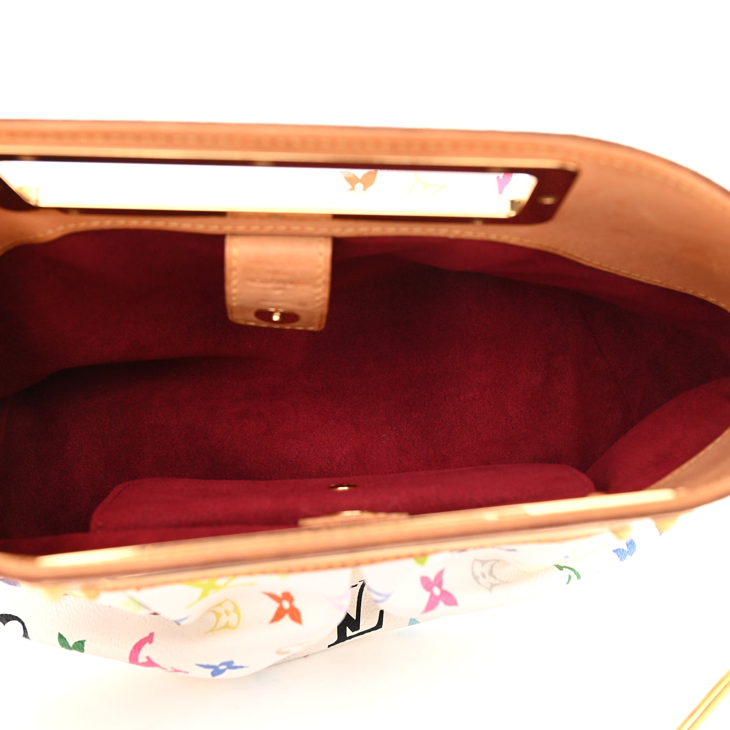 Monogram Multicolor Judy PM White