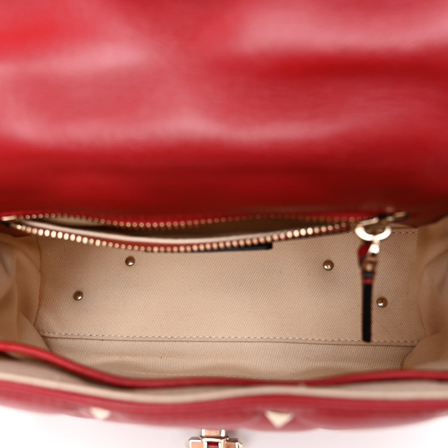 Valentino Garavani Nappa Small Candystud Crossbody Rosso Valentino 5 of 11