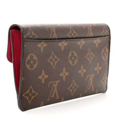 Louis Vuitton Monogram Jeanne Wallet Fuchsia 4 of 7