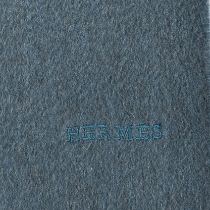 Hermes Cashmere Fringe Stole Scarf 3 of 4