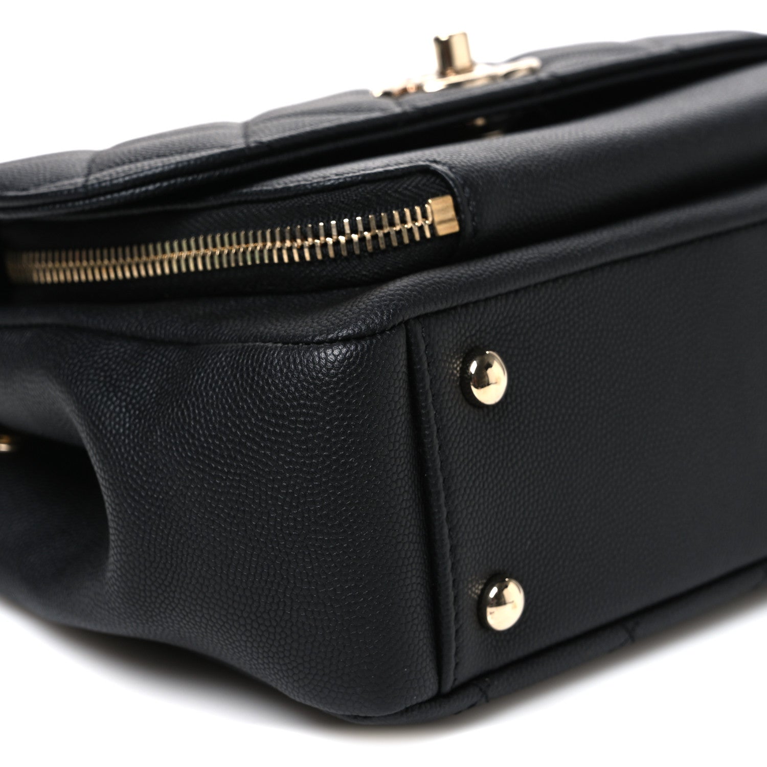 Chanel Caviar Quilted Medium Business Affinity Flap Black 9 of 10