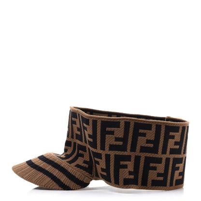 Fendi Nylon FF Stretch Visor Tobacco 4 of 8