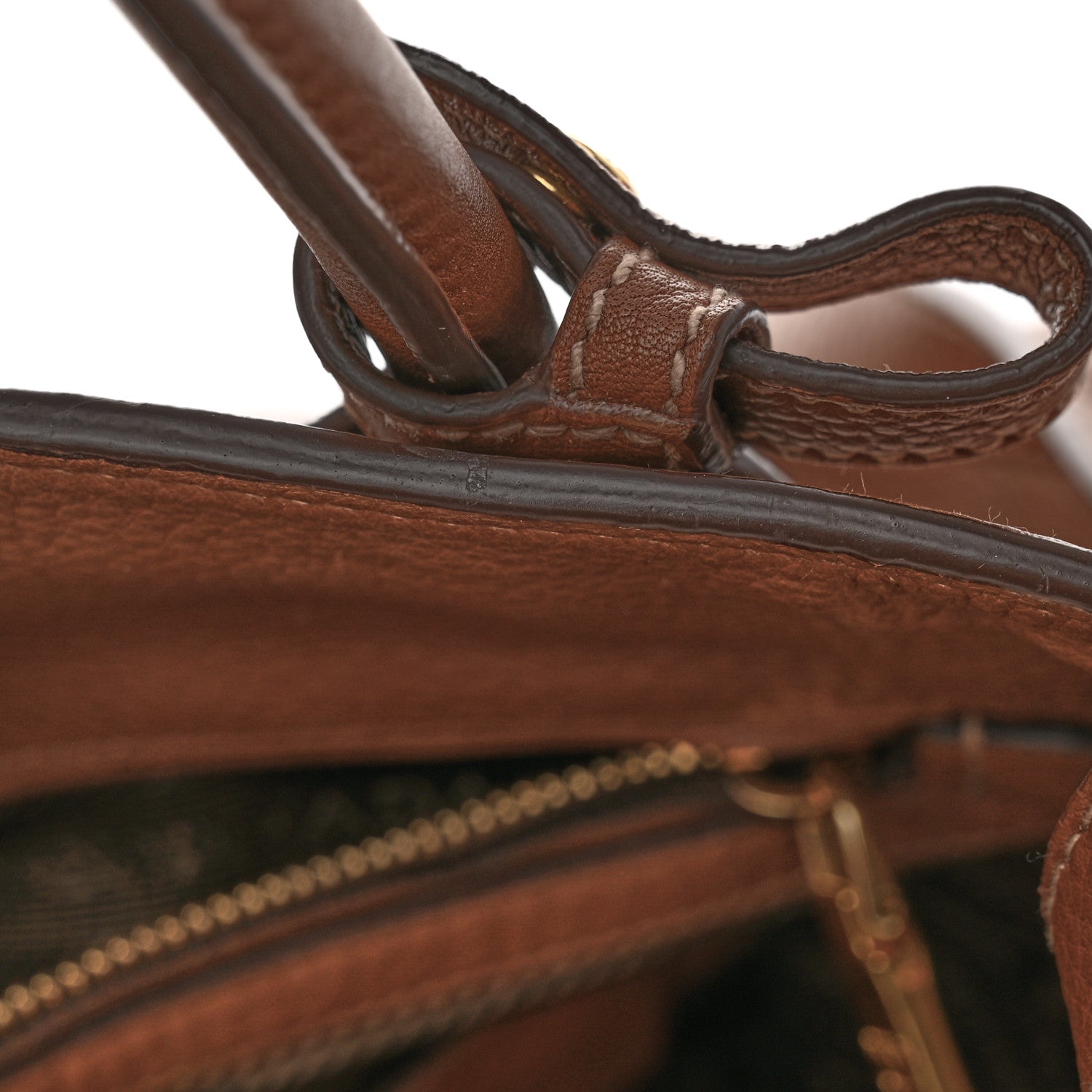 Prada Vitello Phenix Shopping Tote Canella 11 of 15