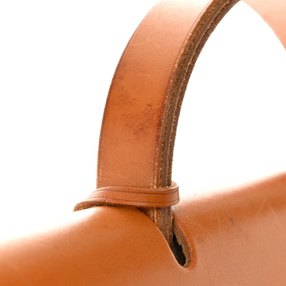 Hermes Toile Vache Calfskin Herbag 30 PM Backpack Natural 16 of 18