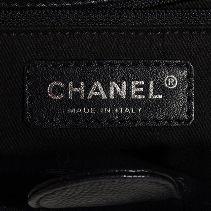 Chanel Caviar Quilted Petit Shopping Tote PST Black 6 of 9
