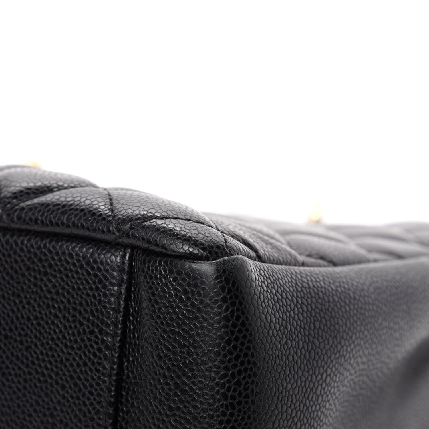 Chanel Caviar Quilted Grand Shopping Tote GST Black 9 of 12