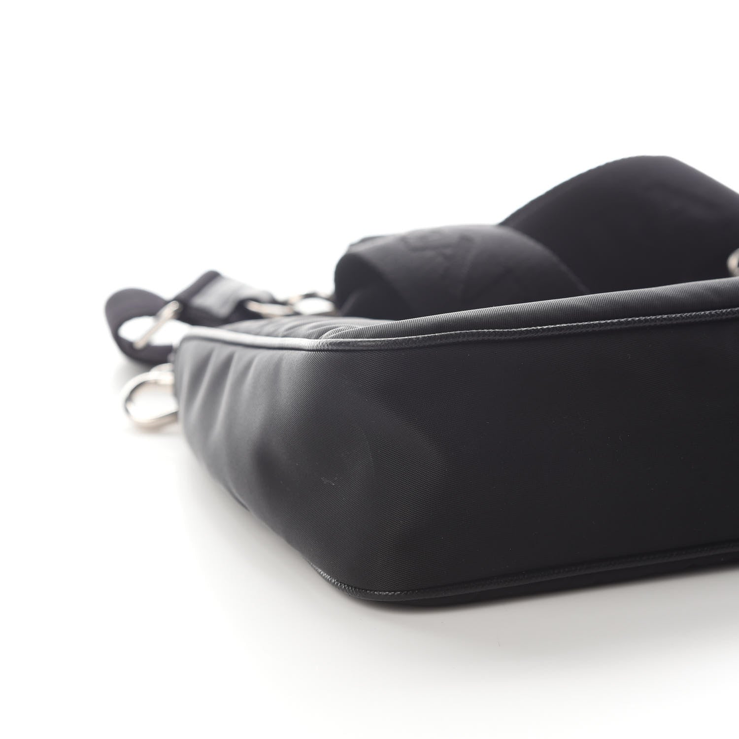 Prada Nylon Re-Edition 2005 Shoulder Bag Black 7 of 8