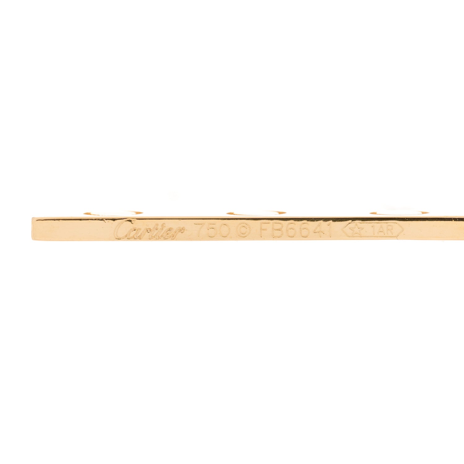 Cartier 18K Yellow Gold LOVE Lariat Necklace 3 of 3