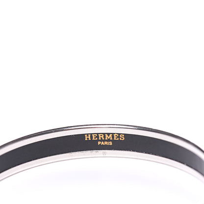 Hermes Enamel Printed Narrow Parures Des Maharajas Bracelet 65 4 of 6