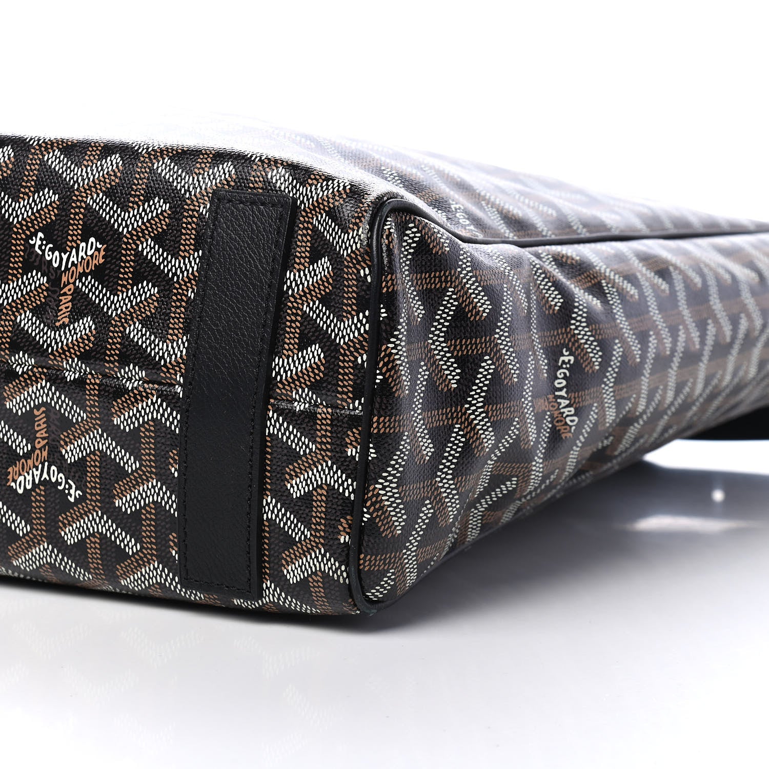 Goyard Goyardine Voltaire III Tote Black 9 of 10