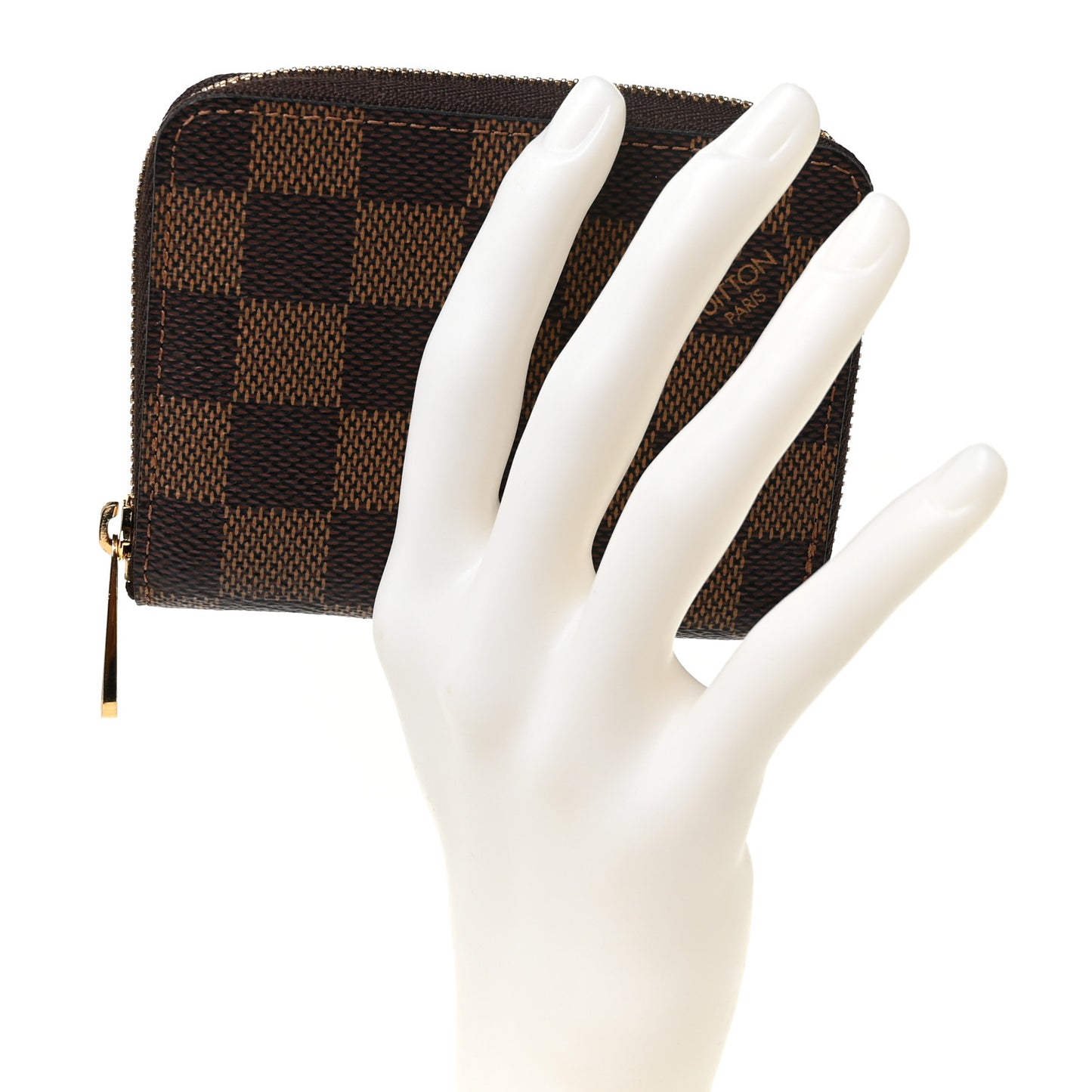 Damier Ebene Zippy Coin Purse