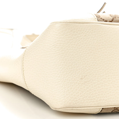 Gucci Monogram Small Bree Tote Beige White 9 of 10