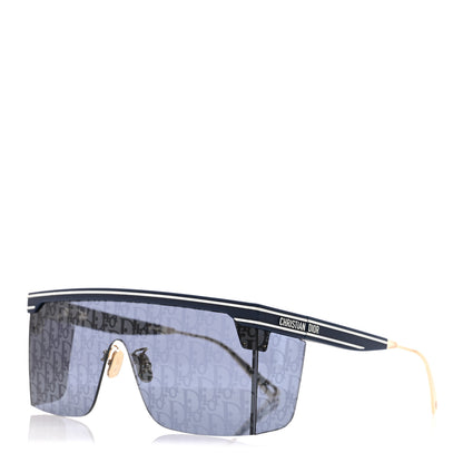Christian Dior Oblique Diorclub M1U Mask Sunglasses Blue 1 of 8