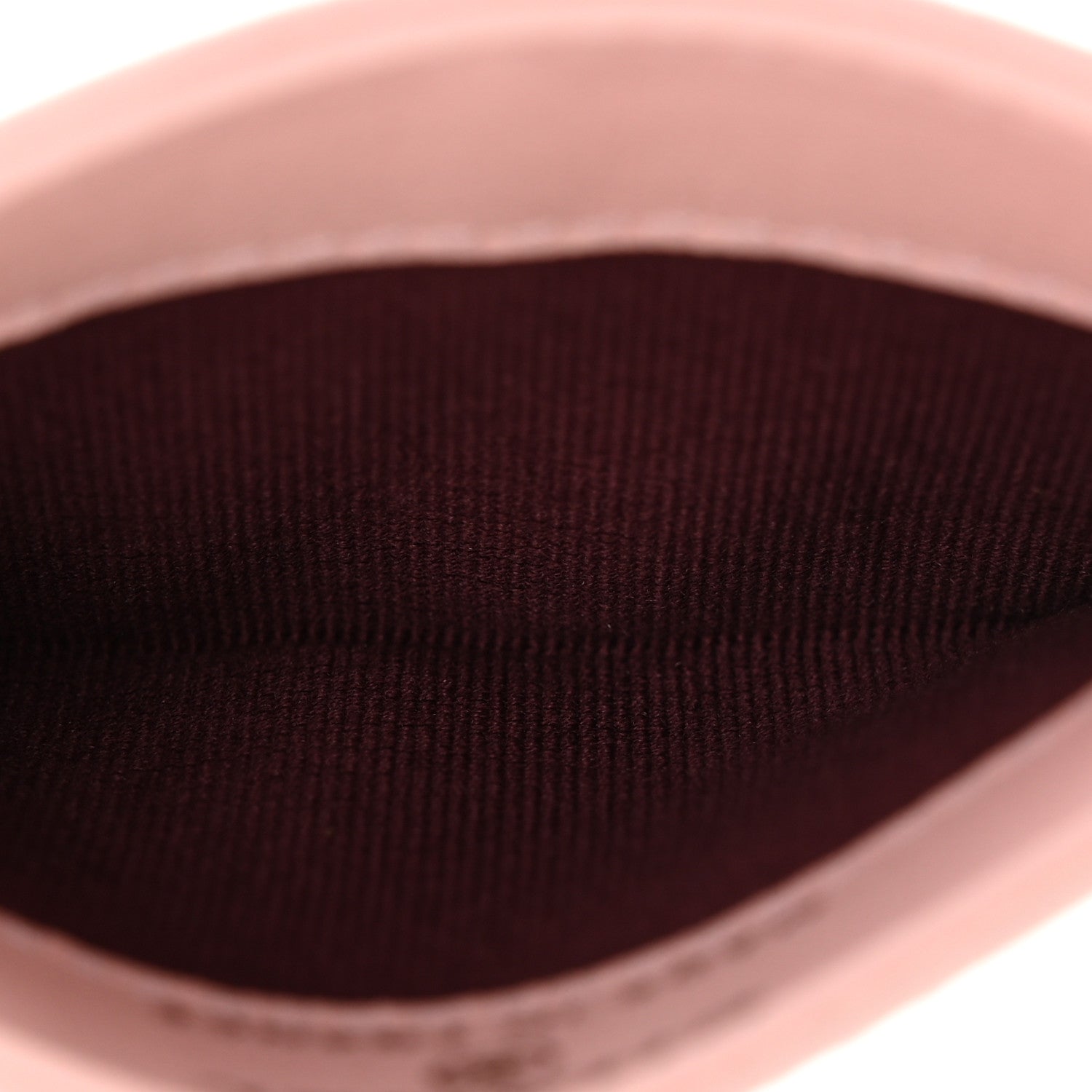 Chanel Grained Goatskin Enamel Card Holder Light Pink 5 of 8