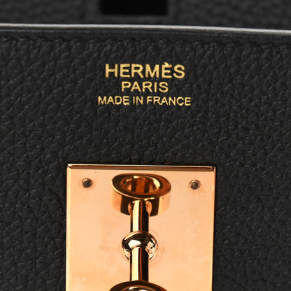 Hermes Togo Birkin 30 Black 5 of 9