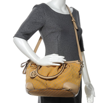 Gucci Diamante Medium Sukey Top Handle Yellow 2 of 7