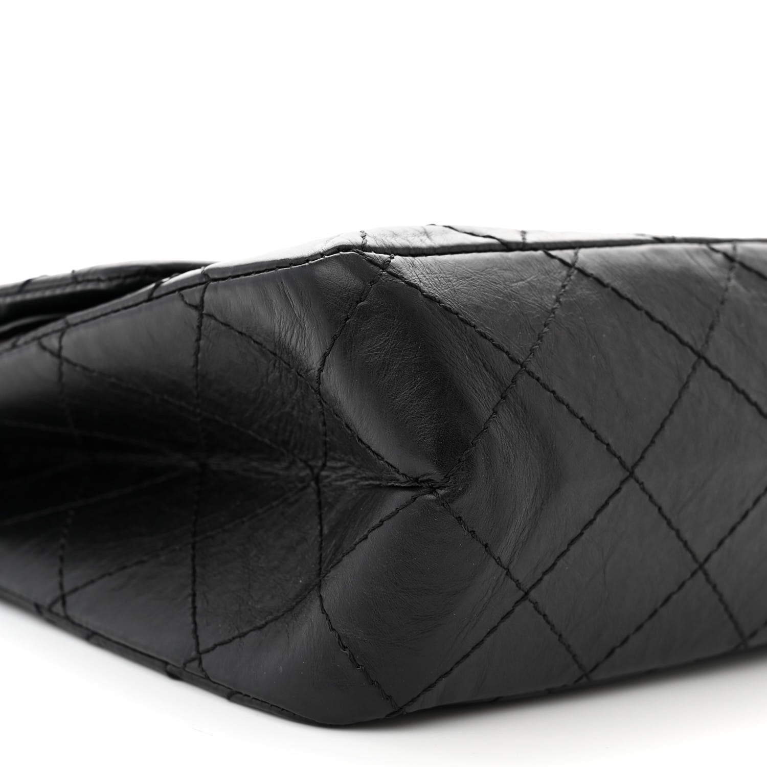 Chanel Aged Calfskin Quilted 2.55 Reissue 227 Flap Black 9 of 11
