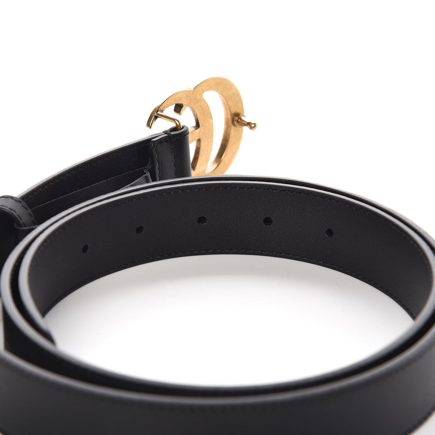 Calfskin Double G 30mm Belt 100 40 Black