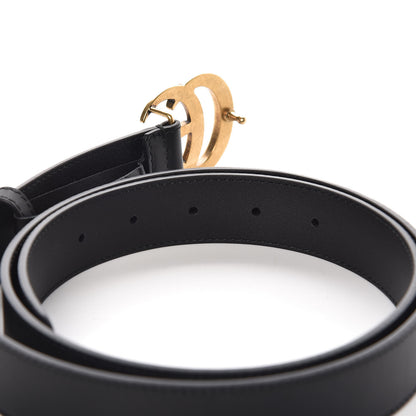 Gucci Calfskin Double G 30mm Belt 100 40 Black 4 of 7