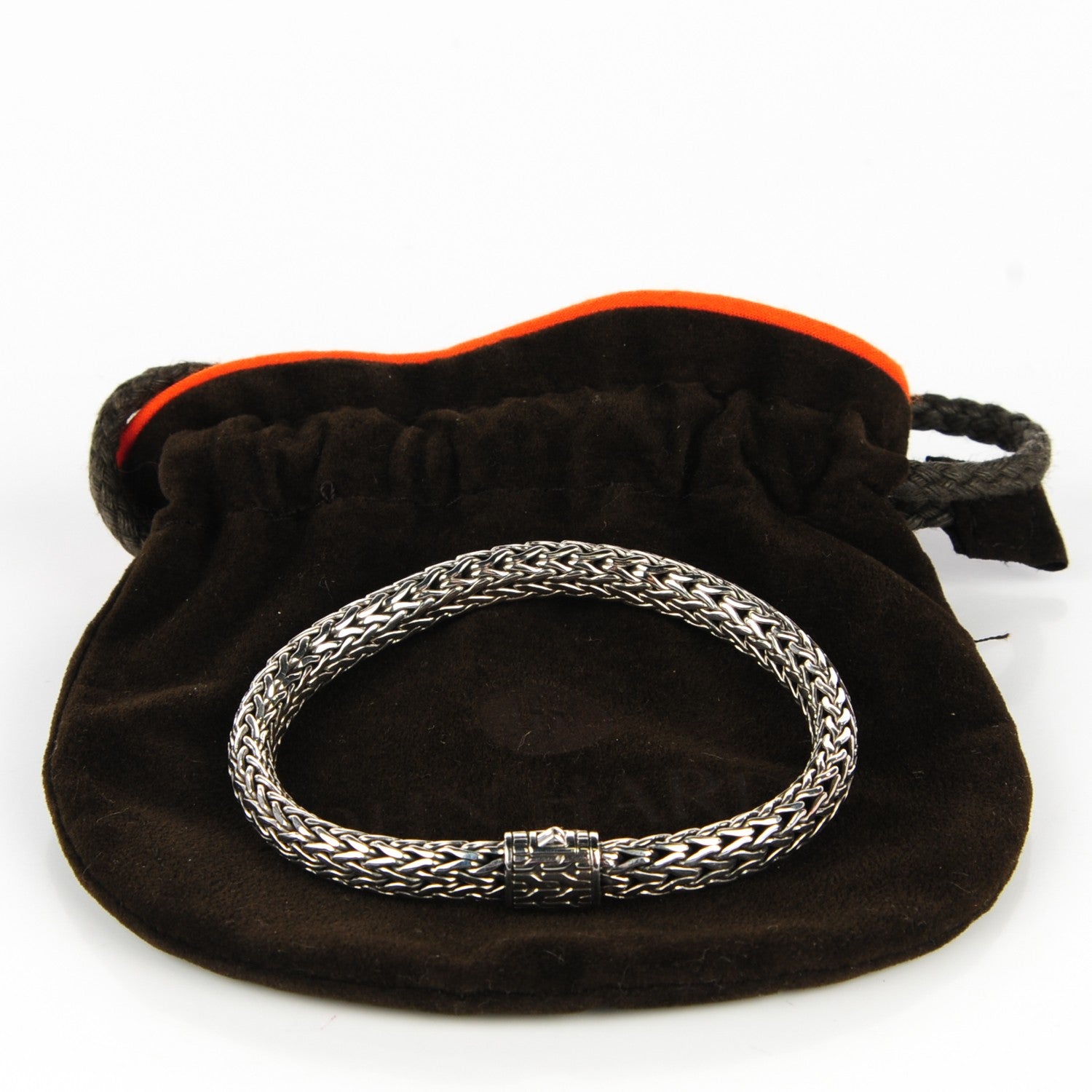 John Hardy Sterling Silver Medium Classic Chain Bracelet L 5 of 5