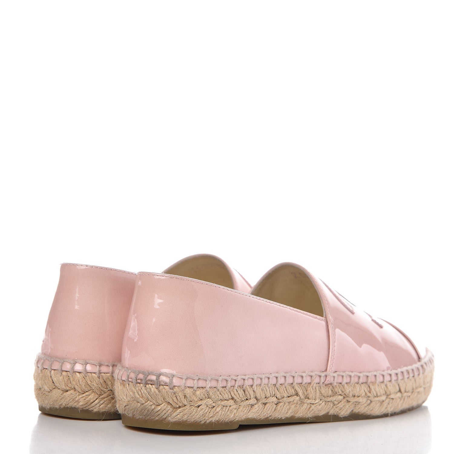 Chanel Patent CC Espadrilles 36 Pink 4 of 10