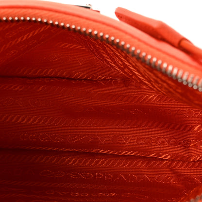 Prada Re-Nylon Saffiano Mini Re-Edition 2005 Bag Arancio 5 of 9
