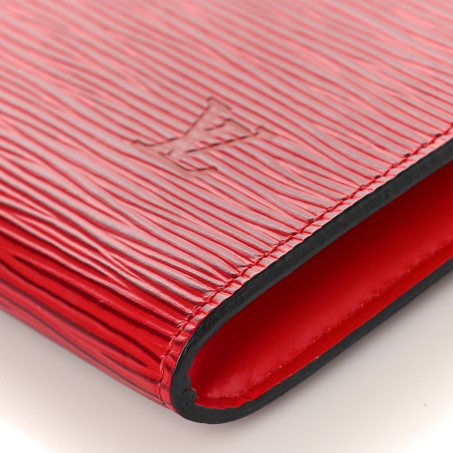 Louis Vuitton Epi Pochette Accessories 24 Castillan Red 9 of 9