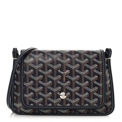 Goyard Goyardine Plumet Wallet Clutch Navy 1 of 11