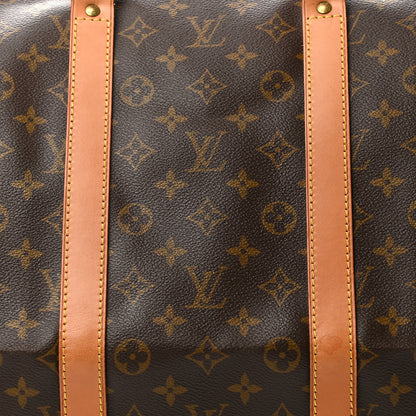 Louis Vuitton Monogram Keepall Bandouliere 55 15 of 30