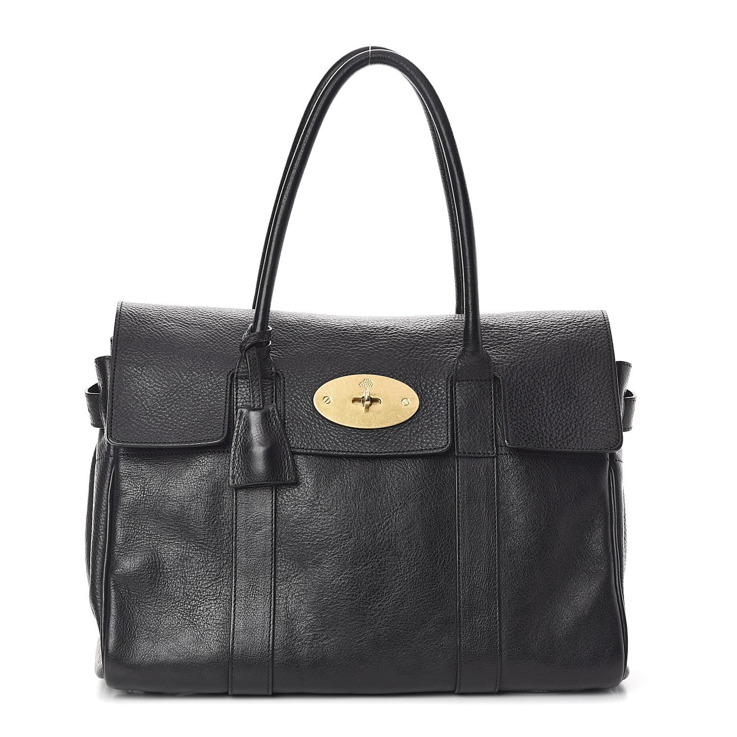 Natural Leather Small Bayswater Black