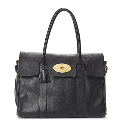 Mulberry Natural Leather Small Bayswater Black 1 of 9