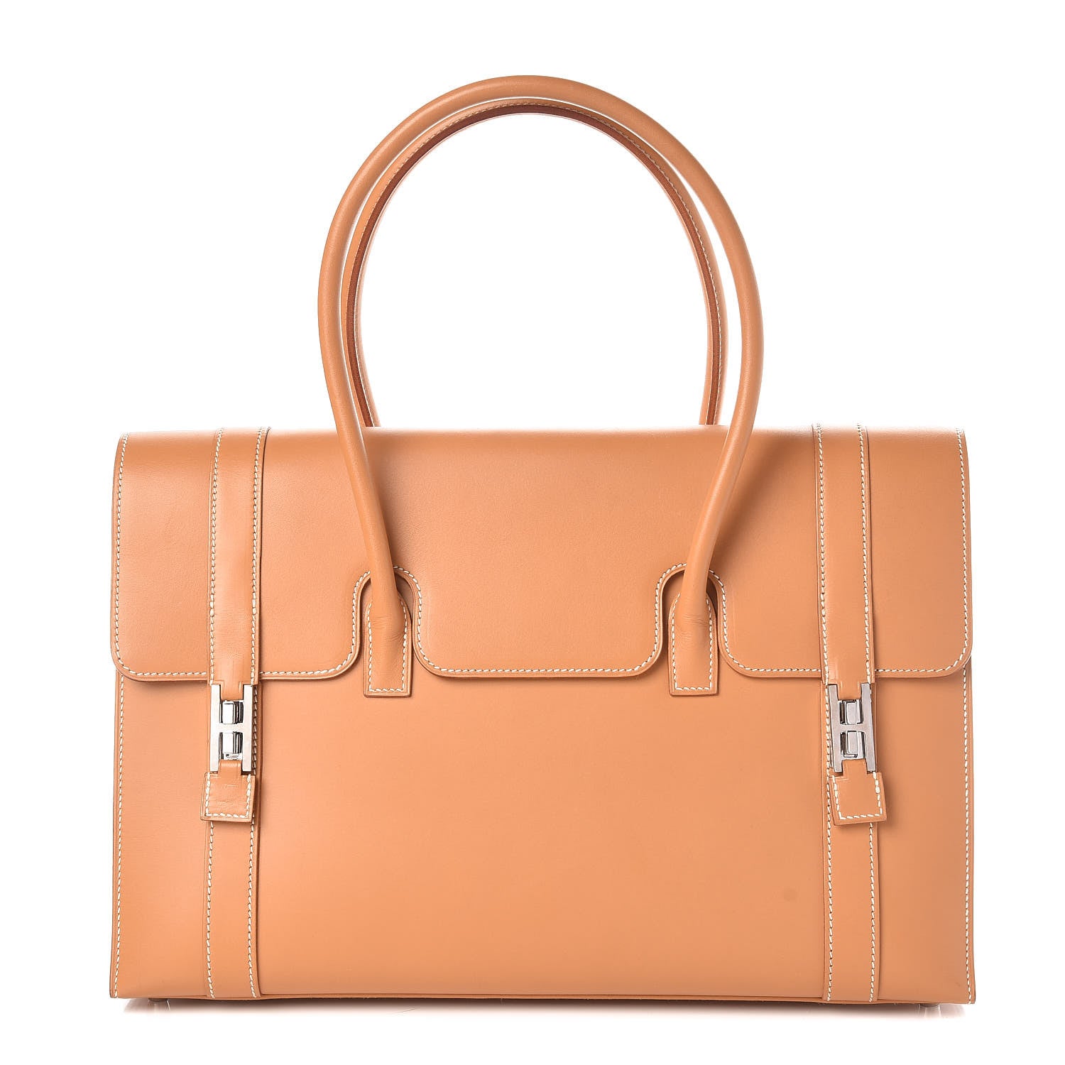 Hermes Vache Natural Drag 37 1 of 8