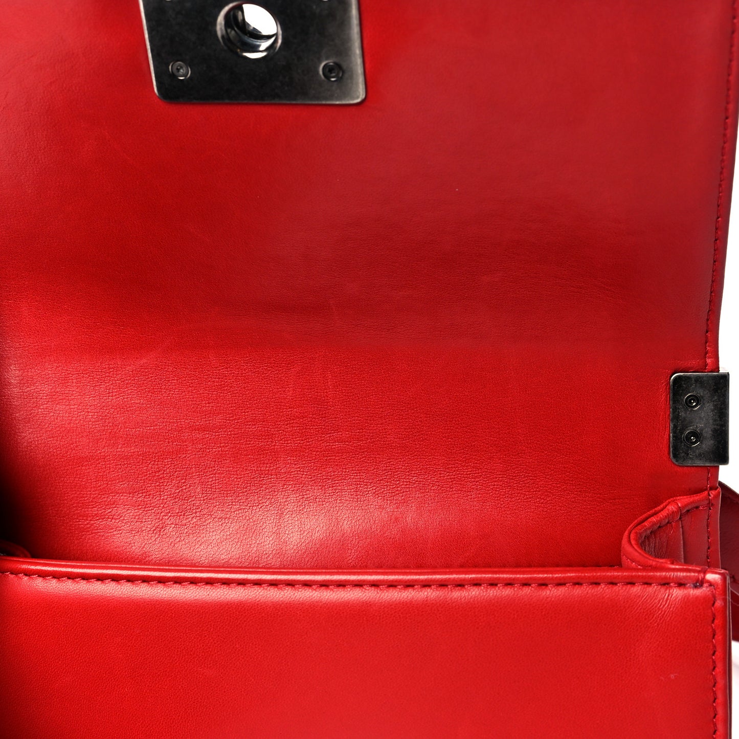 Galuchat Stingray Small Boy Flap Red