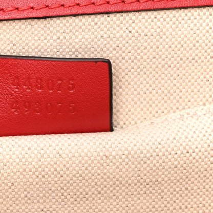 Gucci Calfskin Bamboo Web Medium Dionysus Top Handle Bag Red White Blue 7 of 10