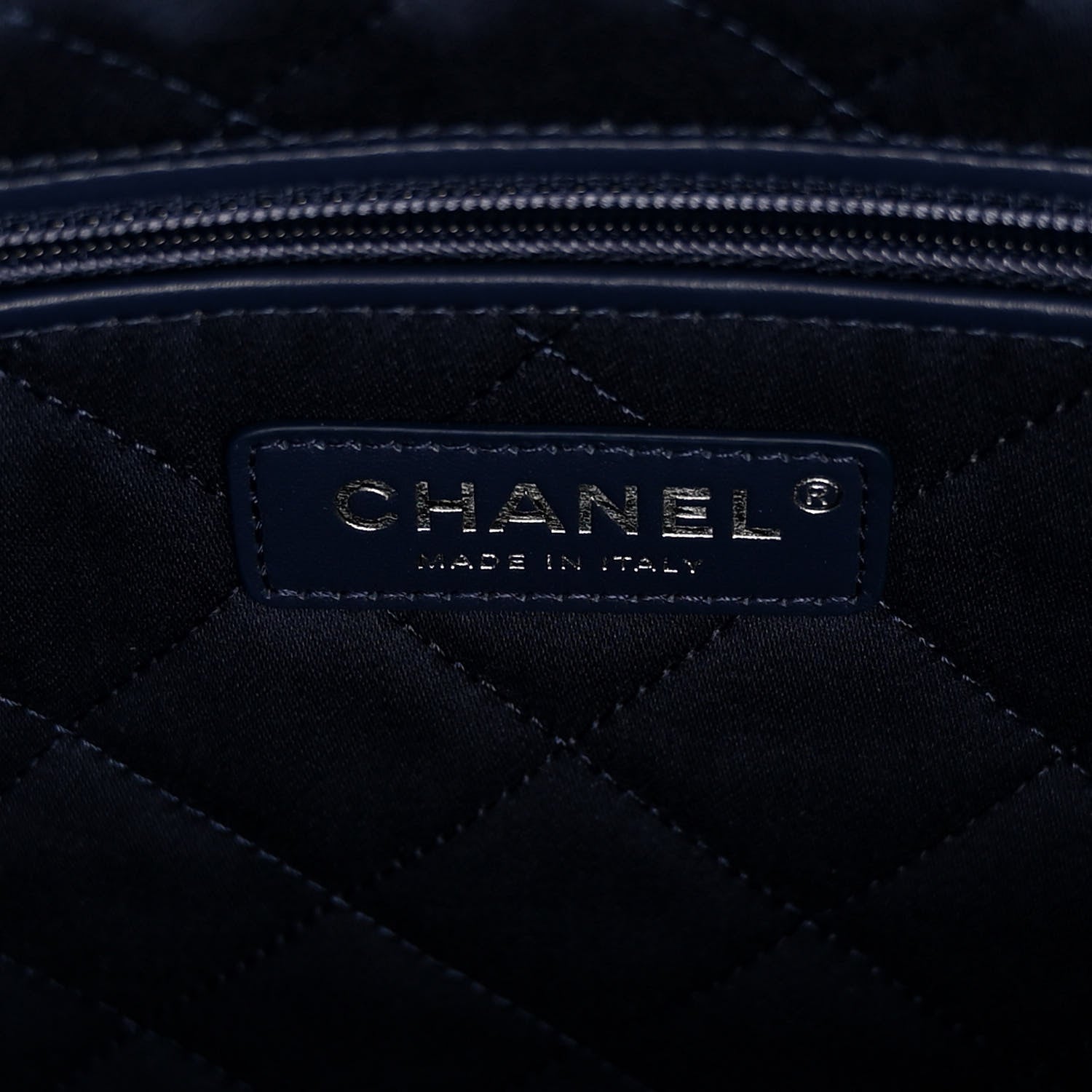 Chanel Denim Quilted Stitched Small Chanel 22 Blue 7 of 11
