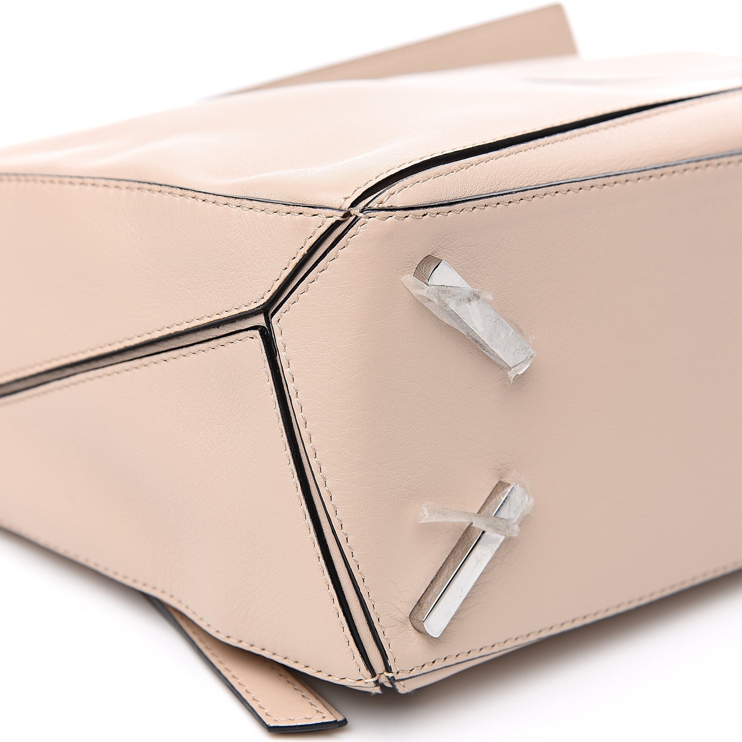 Loewe Calfskin Small Puzzle Bag Light Oat 11 of 12
