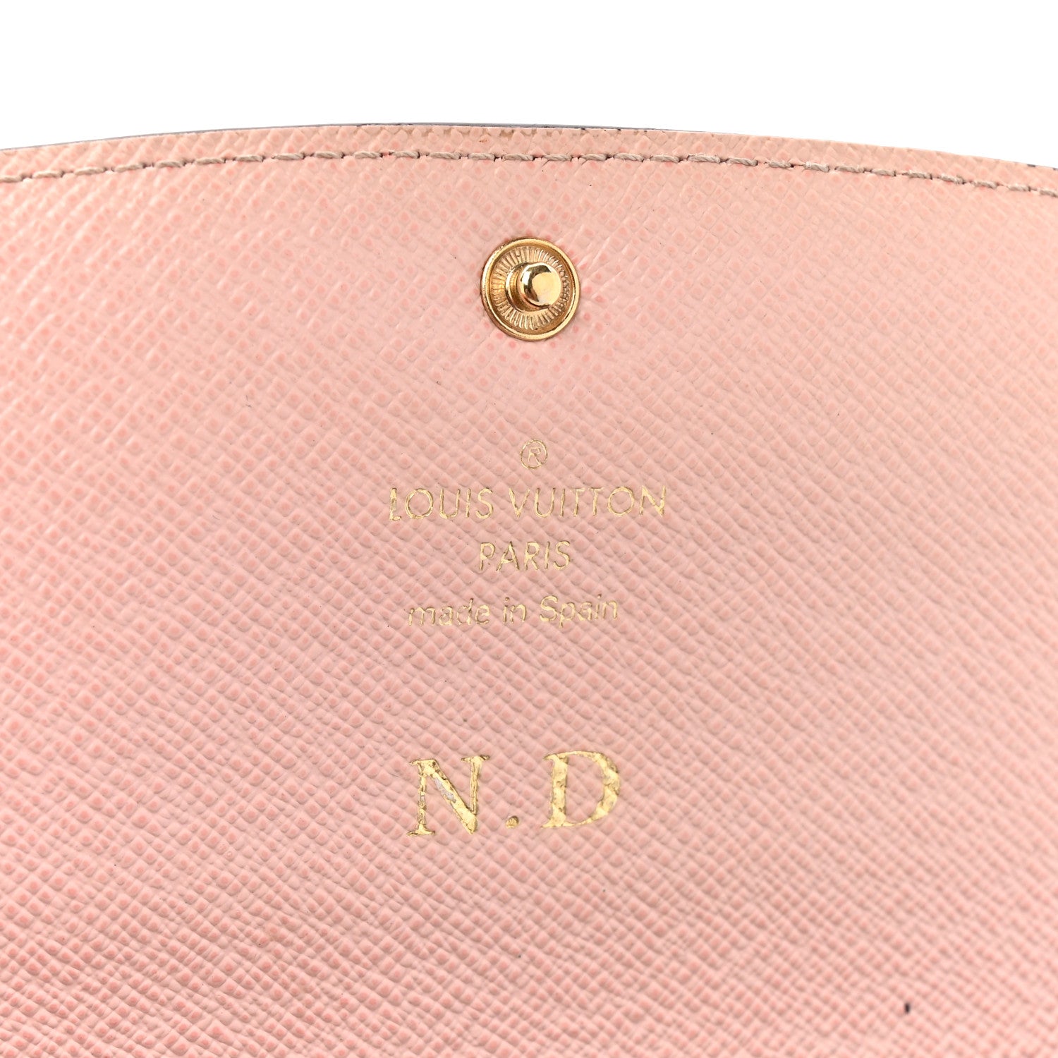 Louis Vuitton Monogram Emilie Wallet Rose Ballerine 6 of 10