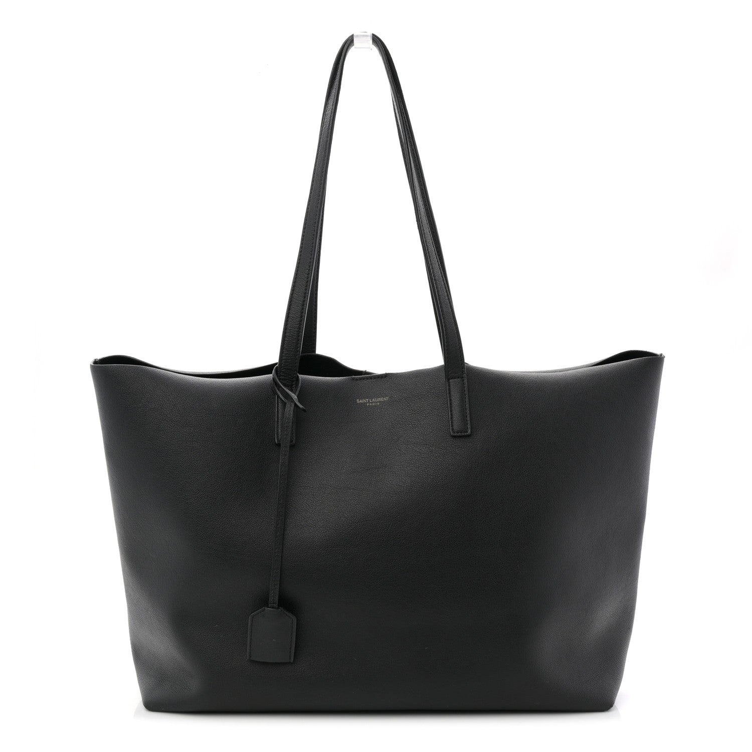 Saint Laurent Calfskin Large Shopping Tote Black 1 of 15