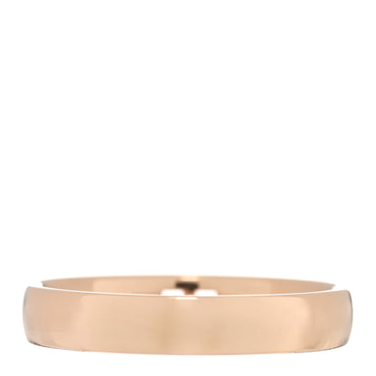Hermes 18K Rose Gold Diamond Ever Herakles Wedding Band Ring 56 7.75 3 of 5