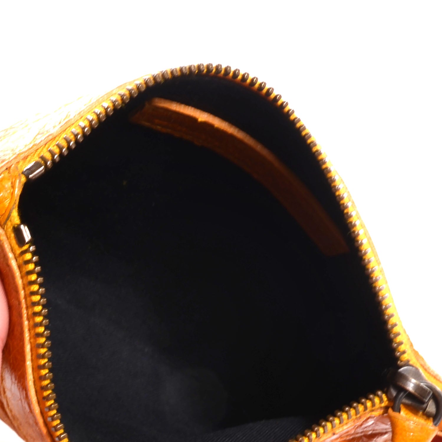 Balenciaga Agneau Porte-Monnaie Coin Purse Marigold 8 of 11