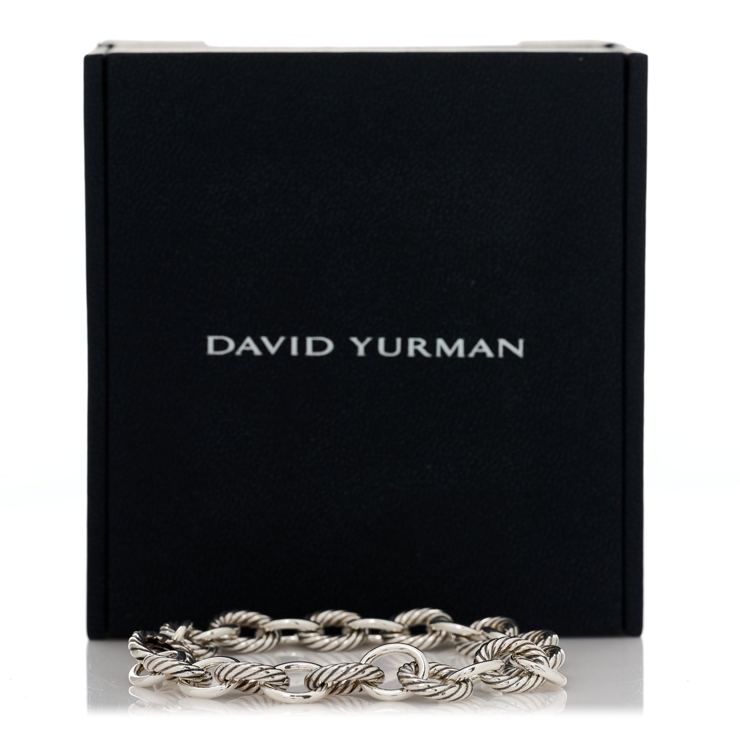 Sterling Silver 10mm Medium Oval Link Bracelet