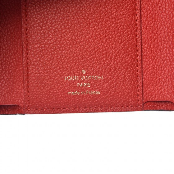 Louis Vuitton Empreinte Victorine Wallet Cherry 6 of 7