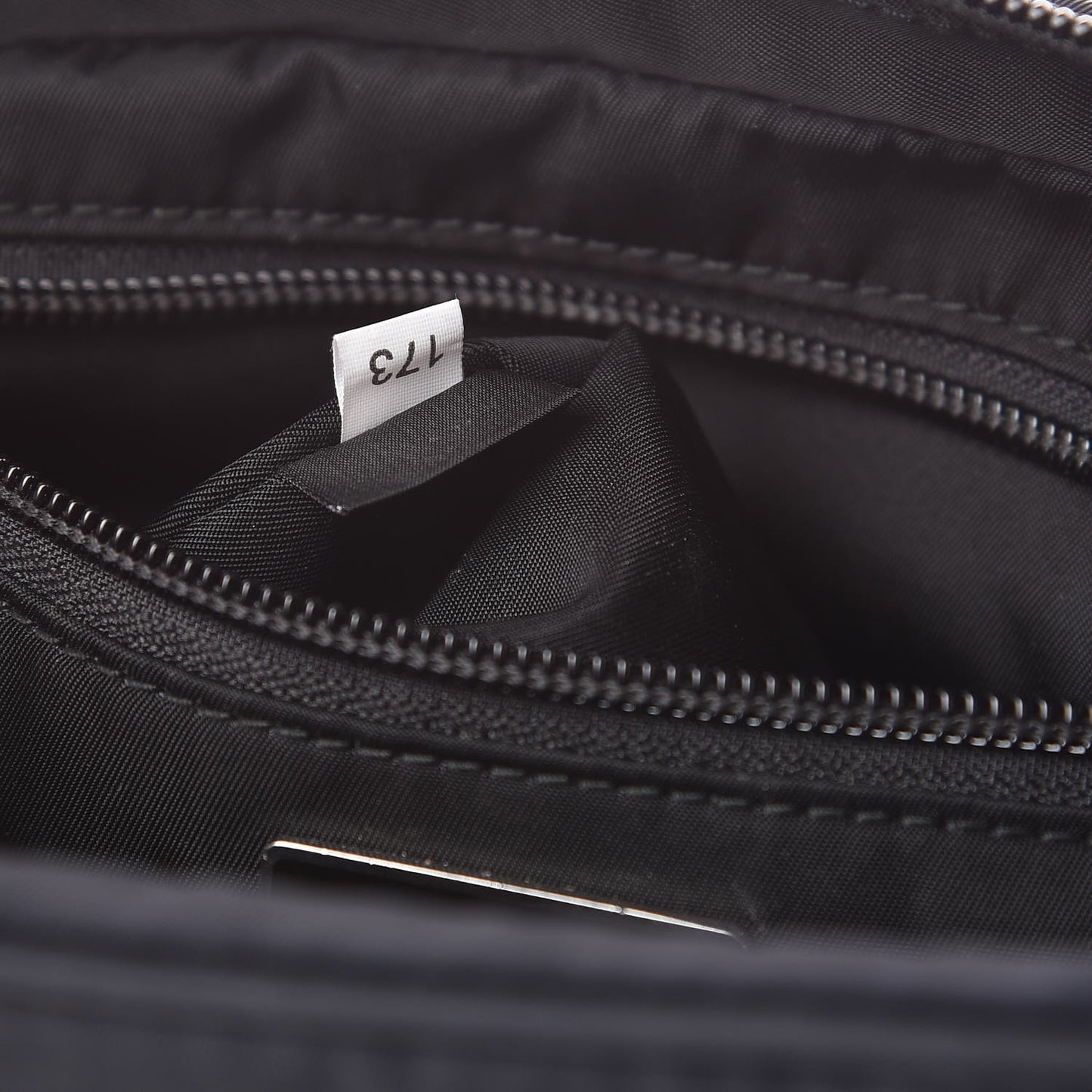 Tessuto Nylon Belt Bag Blue