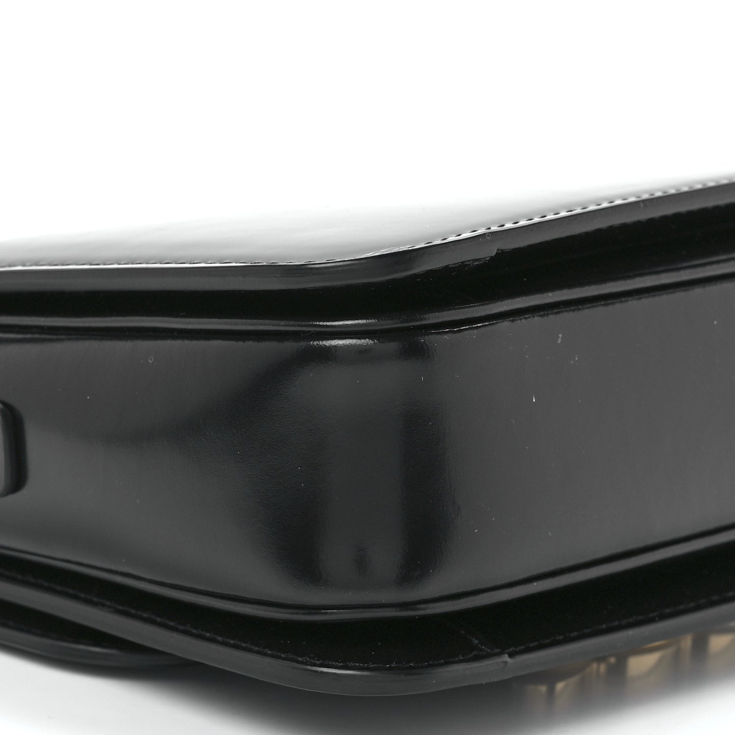 Shiny Calfskin Teen Triomphe Black