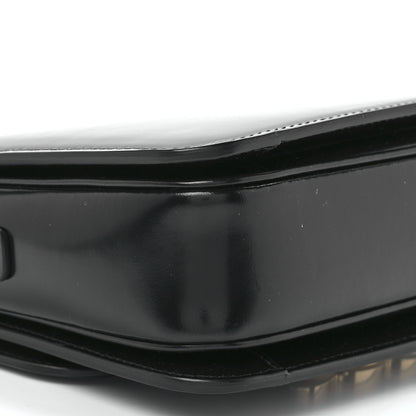 Celine Shiny Calfskin Teen Triomphe Black 11 of 12