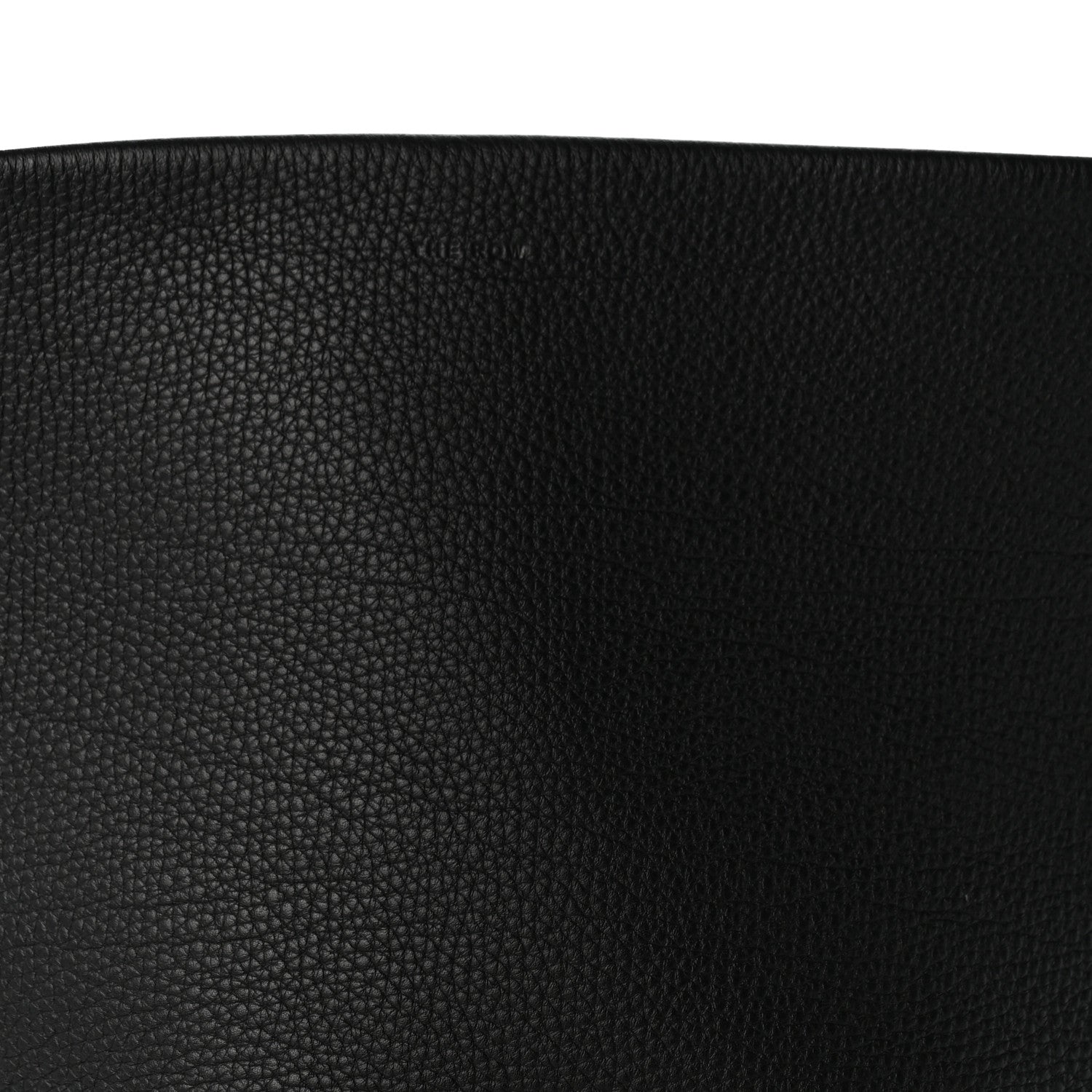 The Row Grained Calfskin Medium N/S Park Tote Black 7 of 10