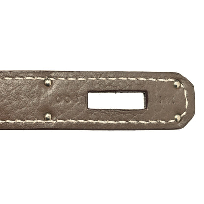 Hermes Taurillon Clemence Jypsiere 28 Etoupe 7 of 10