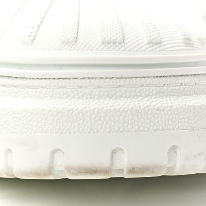 Christian Dior Suede Patent Terry Cloth Dior-ID Platform Sneakers 40 White Framboise 10 of 10