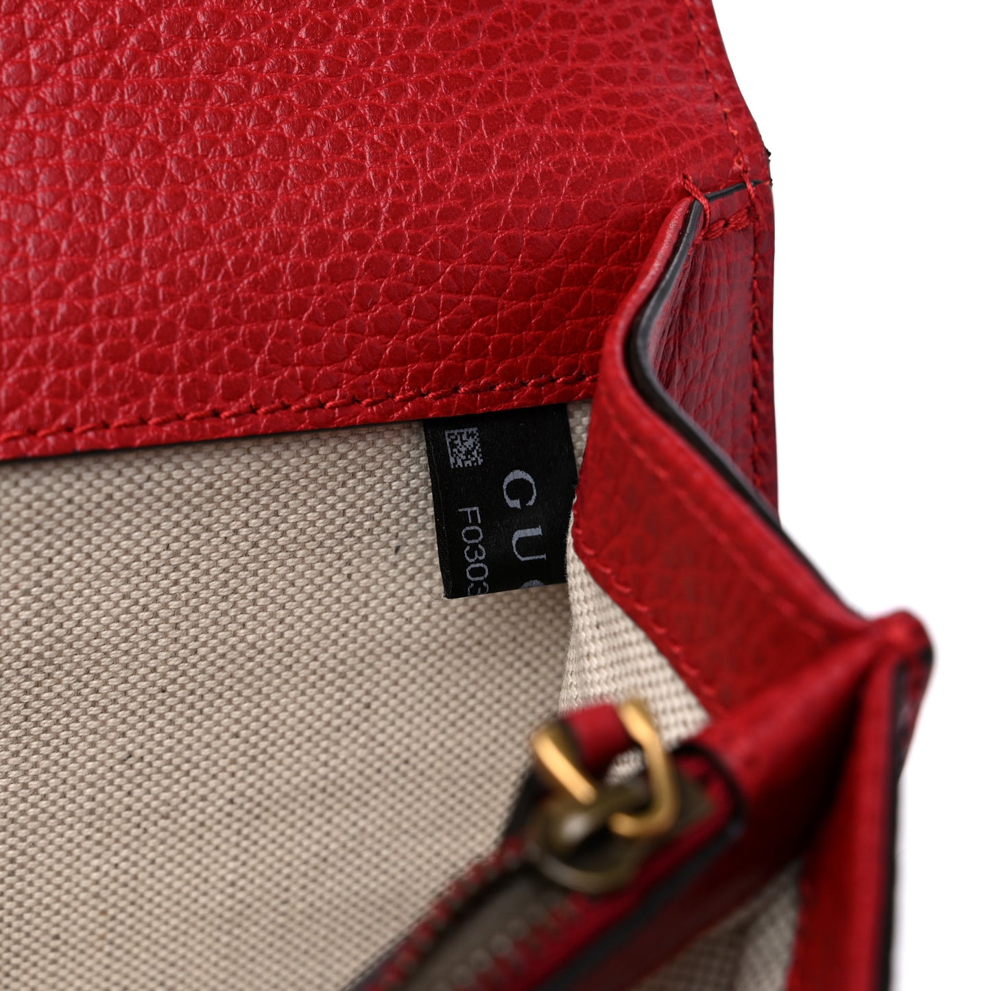 Dollar Calfskin Swarovski Crystal Small Dionysus Shoulder Bag Hibiscus Red